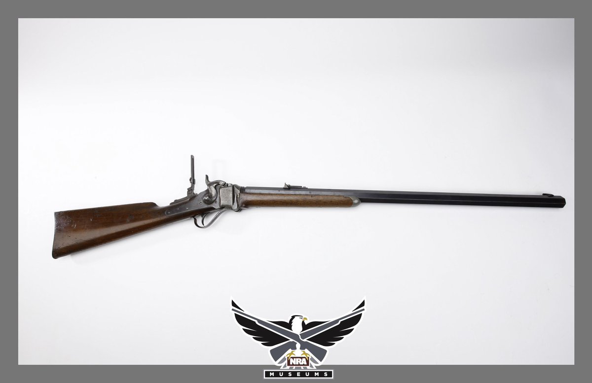 NRA_museums's tweet photo. #GOTD - The Legendary Sharps .50 Rifle. On the frontier of Texas near Ft. Griffin, one “Big Fifty” Sharps rifle was wielded by Billy Dixon in the June 1874 siege at Adobe Walls. The “Big Fifty” was a powerful cartridge introduced by the Sharps company with their 1875 catalog. https://t.co/dSwLhnG6Tp