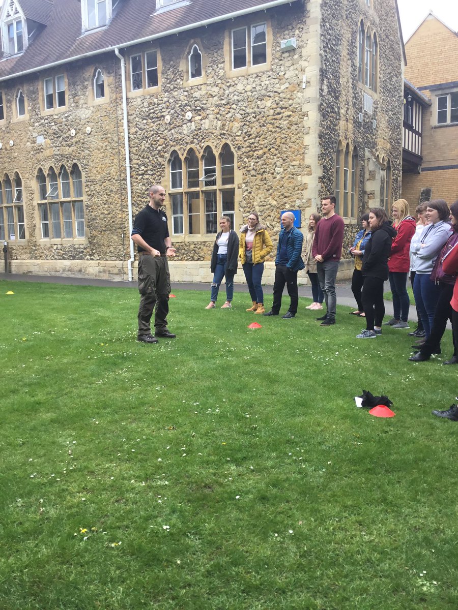 UoGEducation's tweet photo. Many thanks to Paul Wood from the Gloucestershire Outdoor Education Hub for coming to work with our PGCE and yr3 BEd students today. They had a great time looking at ways to bring learning from the classroom into the outdoors. https://t.co/aG3jtZtHd9