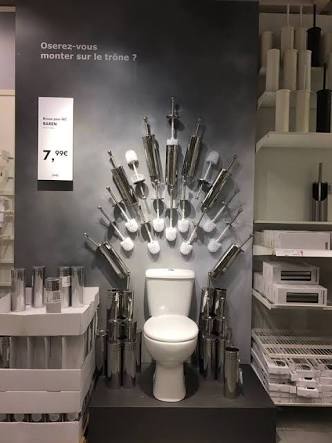 Ikea çalışanları ^Game of Thrones^ izlemiş. Coşmuşlar bravo...