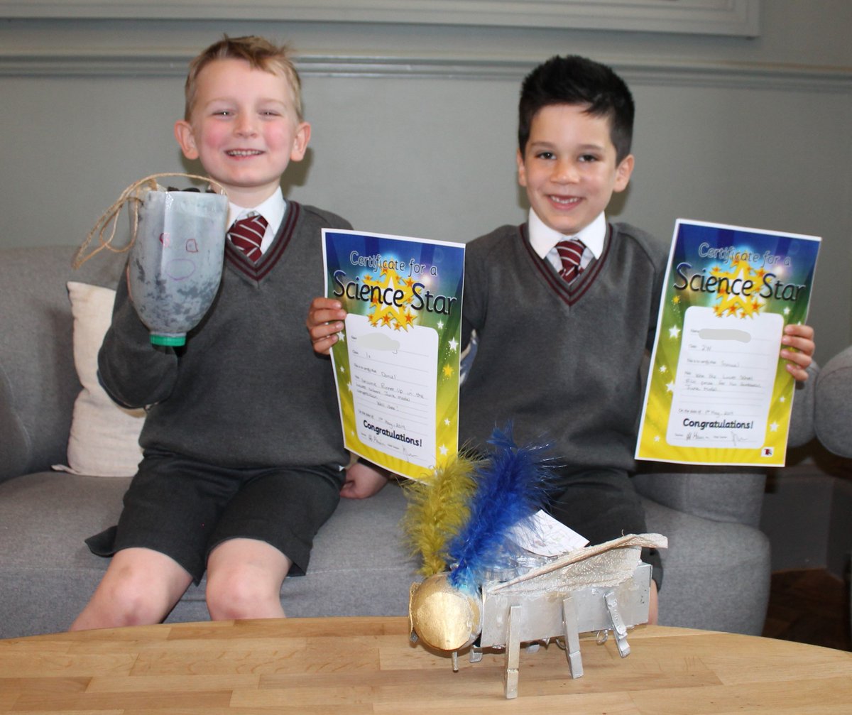 Duncombe_School's tweet photo. Never have we seen so much creative from junk. Well done to the winners and runners up of our Waste Week junk modelling competition. @CognitaSchools #CognitaWay #wasteweek2019 https://t.co/NHC93JnbUI