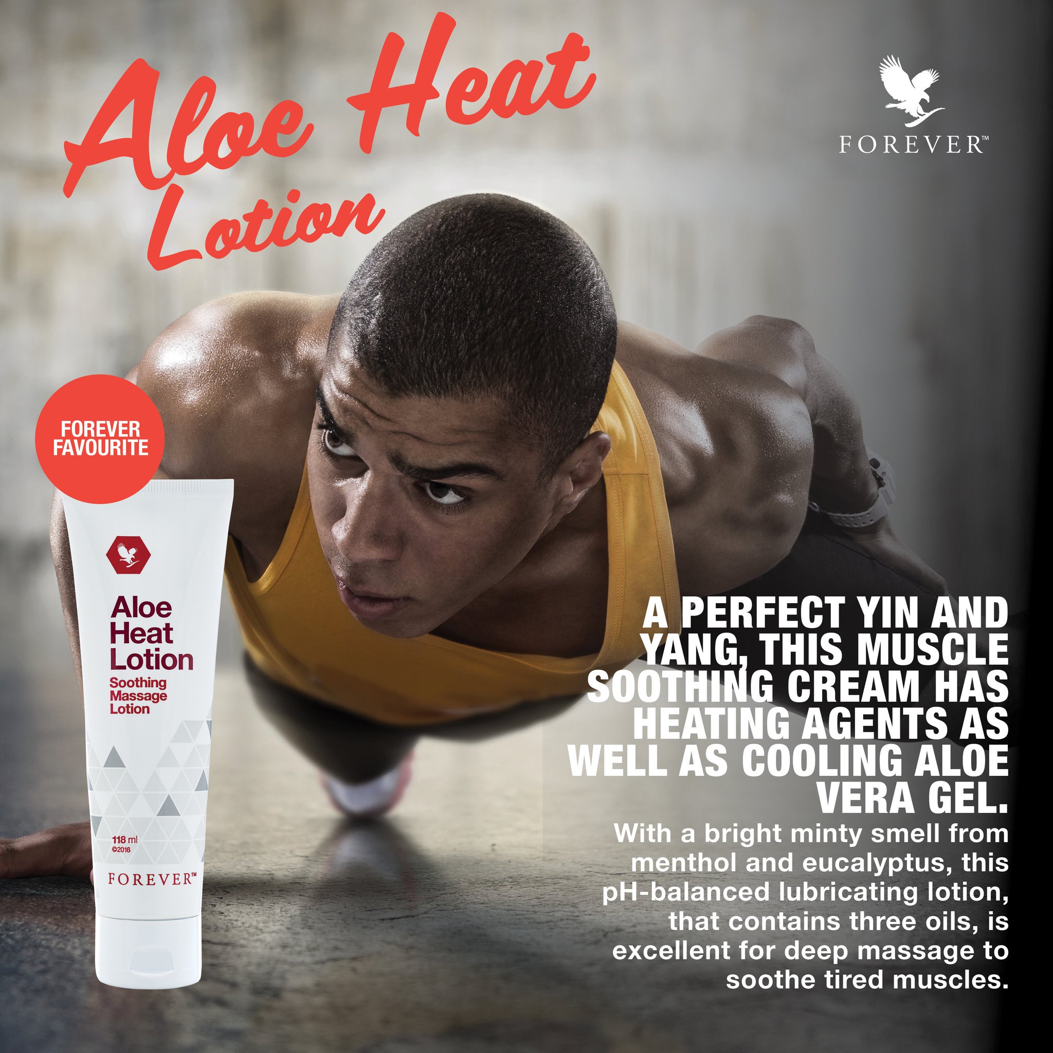 Forever Living Products Southern Africa sur : "Aloe Heat Lotion is an ideal sports rub. Rich, emollient formula containing deep heating to help soothe tired muscles. #TheAloeVeraCompany https://t.co/L22JIBb1Fo" / Twitter