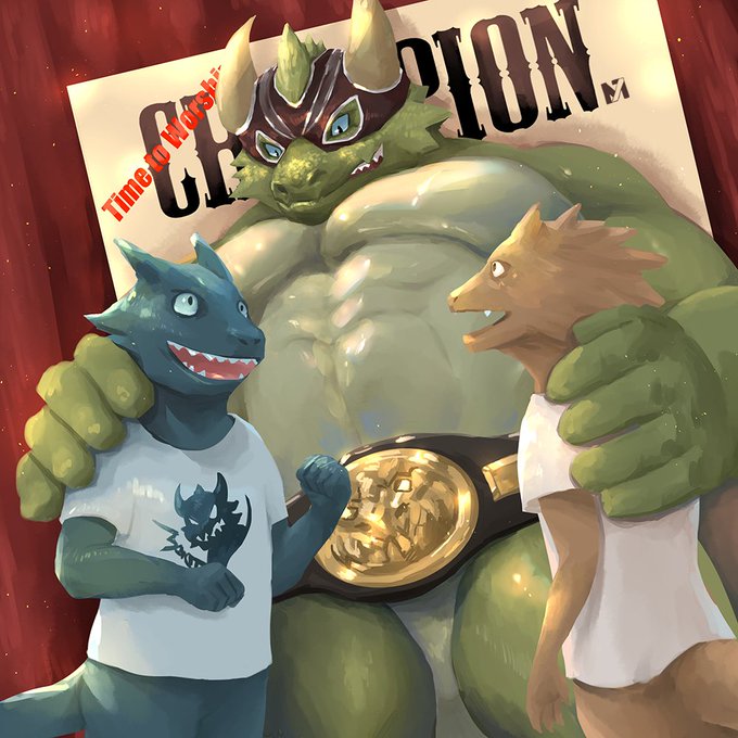 1 pic. [NSFW] Meet the Champion
only the most loyal fans can have private meeting with the champion wrestler
