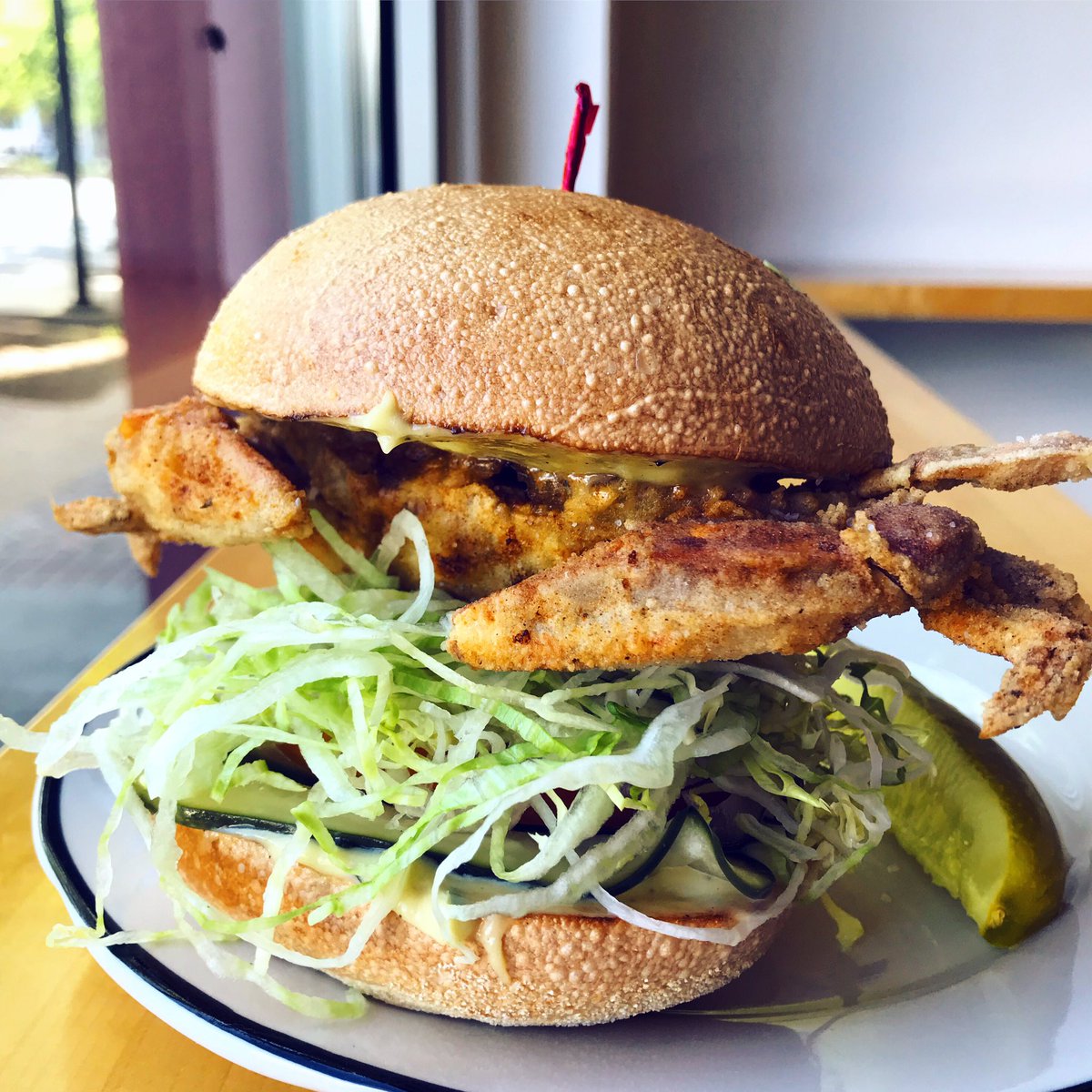 #TGIF friends! #Chocolate Sandwich Cookies &amp; Softshell Crab Sandos are here til they’re gone! Two fabulous way to celebrate all your hard work this week 😘 #durham #deli #treatyoself #eatlocal #seafood