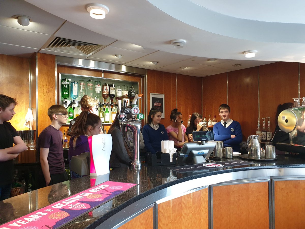 Community Cafe @ Bannockburn! Group in training at Stirling Court Hotel. <a href="/DYW_ForthValley/">DYW Forth Valley</a> @BannockburnHigh