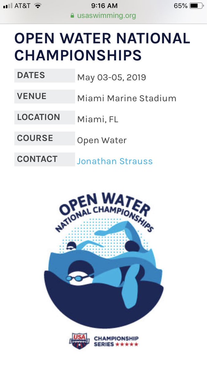 SwimEAAC's tweet photo. Ivan Puskovitch set to race in USA Open Water National Championship race  today at 10:30am. Follow on https://t.co/t2jlRpDNre   Girls race is on now. https://t.co/BI1WYW2B82
