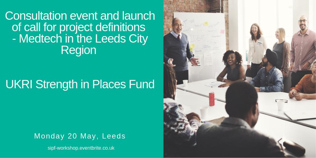 medtechleeds's tweet photo. Register now for a consultation event on 20 May and have your say in the future of #medtech in the Leeds City Region:  https://t.co/Um1gSJqAwq #leedscityregion #innovation #research #medicaldevices https://t.co/A7n8kxibv4