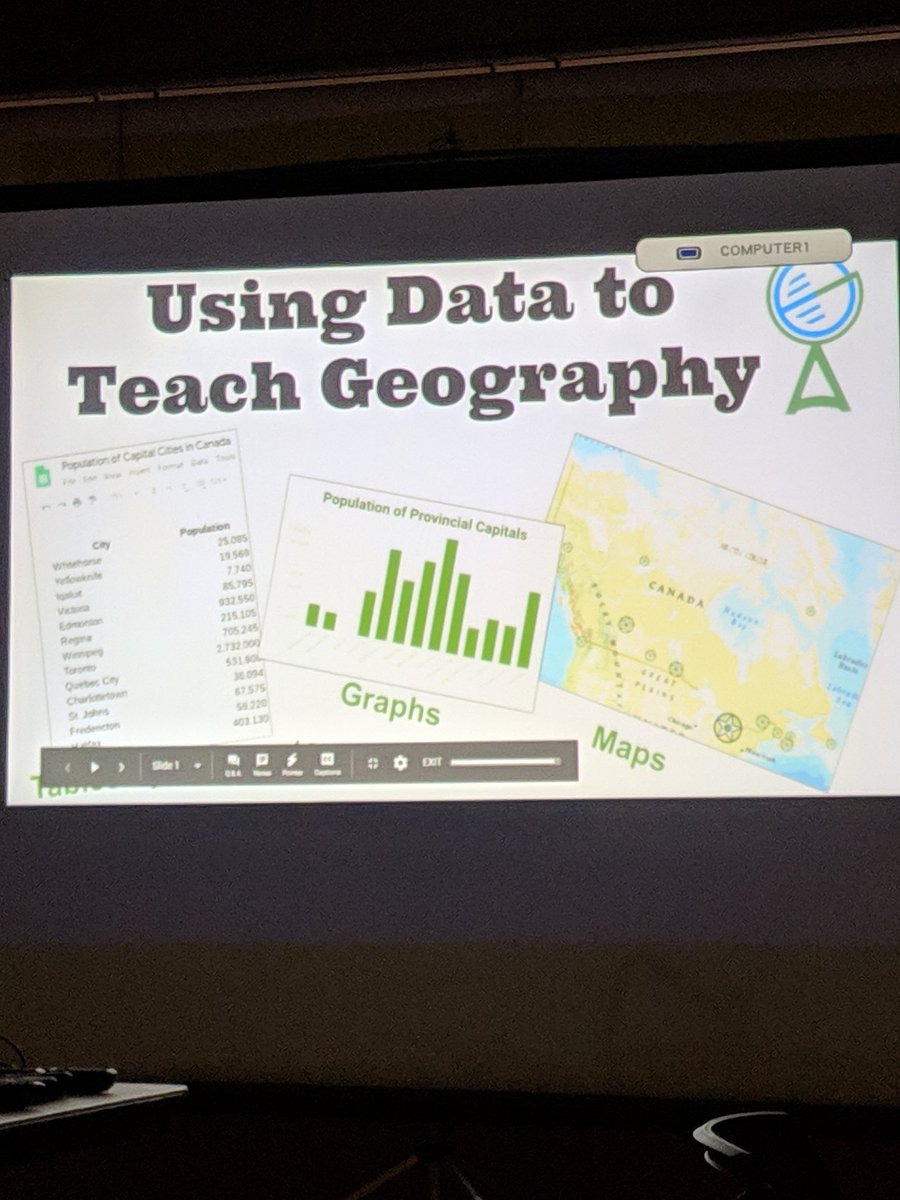 LauraEdgeUcator's tweet photo. Looking forward to a full day of learning how to use data to teach geography #geoSTEM #careersinGEO #futurejobsneedGEO #socialstudiesmatter @OAGEEOntarioGeo https://t.co/TvBxk0QEsS
