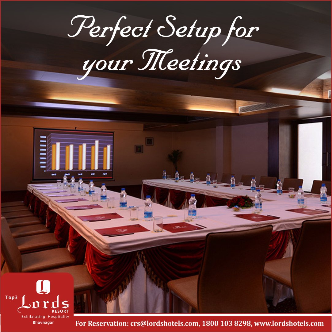 For those who seek inspiring discussions and fruitful #meetings, we provide the perfect setup for you to create and innovate ideas that can change the world.

#meetingrooms #conferencerooms #businessmeet #businessdeals #hotels #hotelsinbhavnagar #businessstay #mondaymotivaton