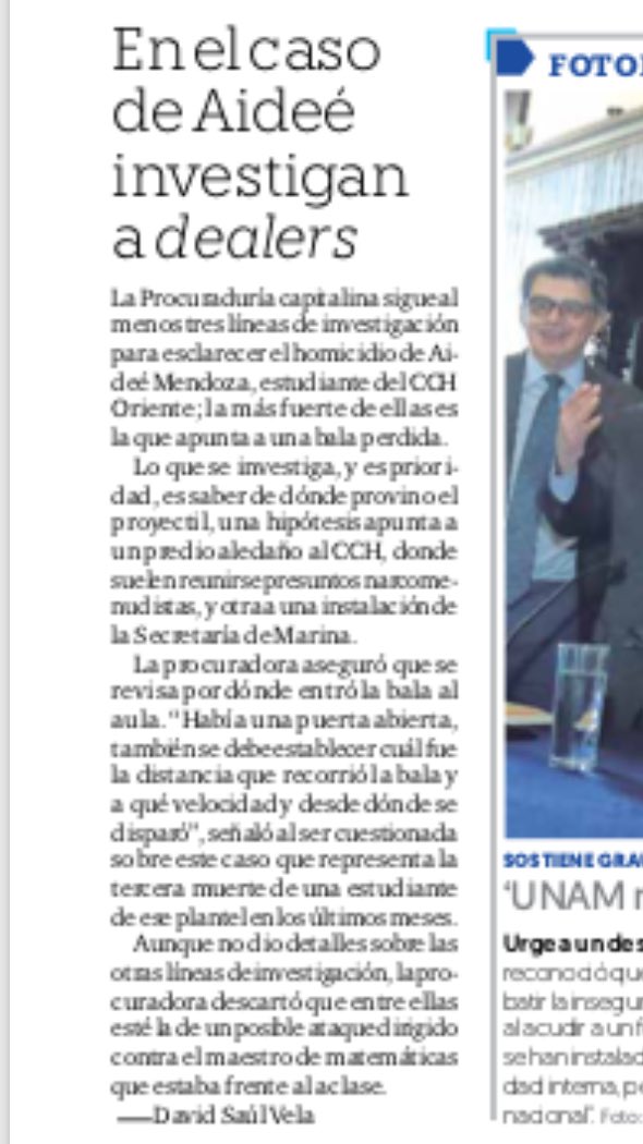 davosv2004's tweet photo. ¿QUIéN MATó A AIDEé?
¿Narcomenudistas o Marinos?
La @PGJDF_CDMX investiga si fueron deslers o marinos quienes hicieron el disparo que impactó a AIDEE MENDIZA JERÓNIMO
@amarilloalarcon
@JoseVictor_Rdz
#AIDEEMENDOZA
#CCHOTE
#CCHOriente https://t.co/YY8AZNAxMp