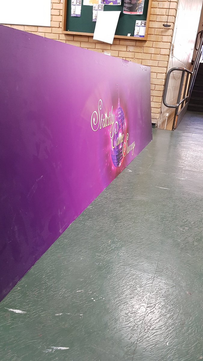 SurreyBLDC's tweet photo. Getting ready! #StrictlyComeSurrey https://t.co/6IBSChRIMf