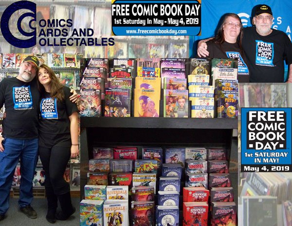 beast724's tweet photo. https://t.co/fCLVjC4cCa #FCBD2019 #FreeComicBookDay is #tomorrow !!! Be sure to come to #comicscardsandcollectables at 724 Cleveland Ave. SW on the #fringes of #beautiful #downtown #Canton #Ohio #cantonohio to get your #free #comics #comicbooks Including #SpiderMan #Avengers https://t.co/xCO9V7FNeH