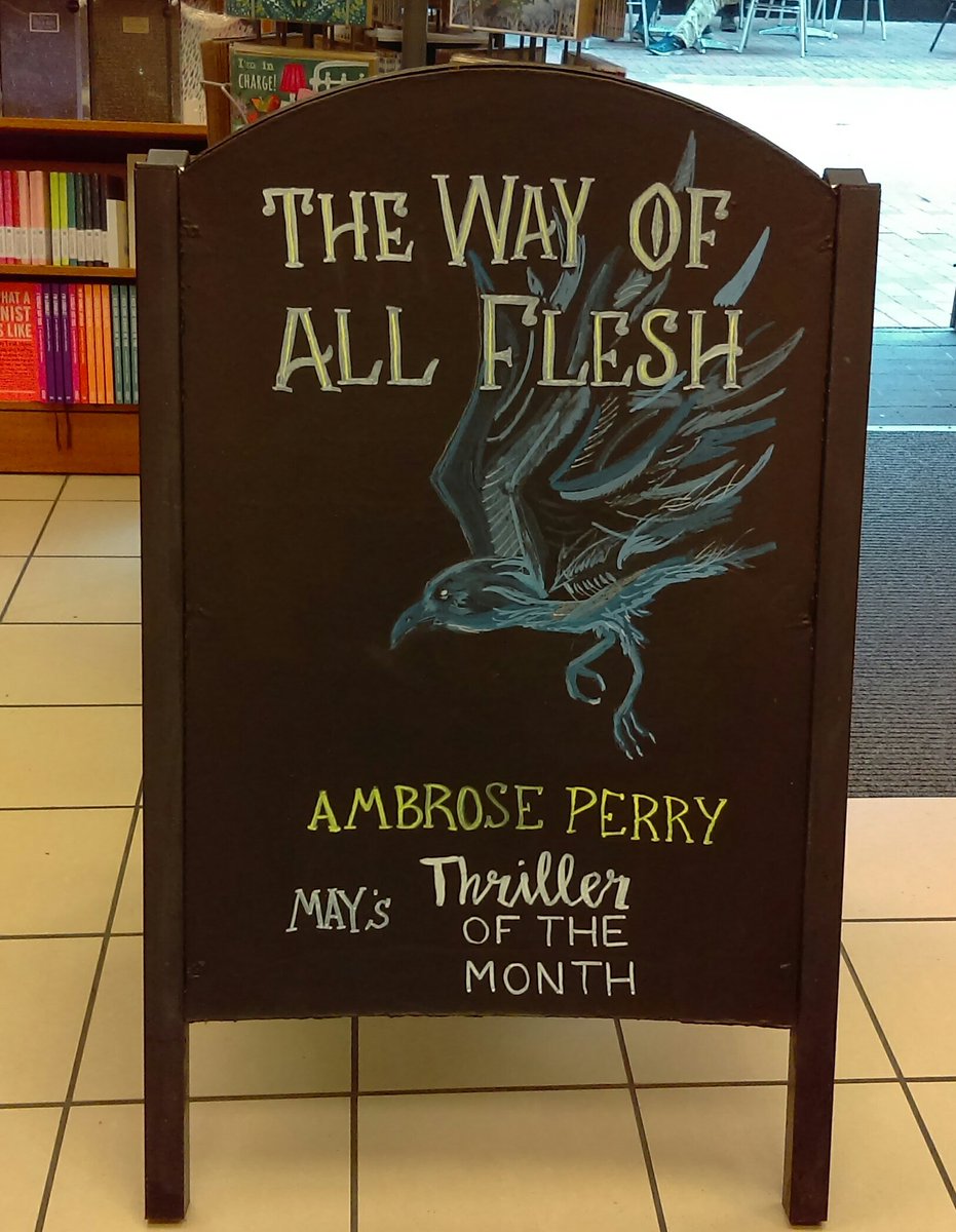 Blackboard envy is a thing, isn't it?
#BOTM #Malamander #TheWayofAllFlesh @WalkerBooksUK @canongatebooks