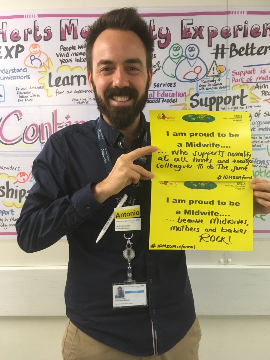 HealthKeely's tweet photo. More from International Day of the Midwife Events at West Herts @OrcinuSur @NhsColette @WestHertsNHS @BAgbagwara @TheoLoumousioti @CarterTreacle https://t.co/FQX99XmhZN