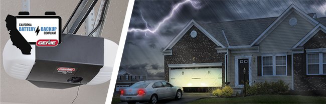 TheGenieCompany's tweet photo. ->->https://t.co/uEy541rcwd <-<
With one of our many battery backup garage door openers, you can still operate your garage door electronically, when the primary power is out! #batterybackup #batteryrecharge #bbu #batterybackups #garagedooropeners #garage https://t.co/vxAuCl0YcU
