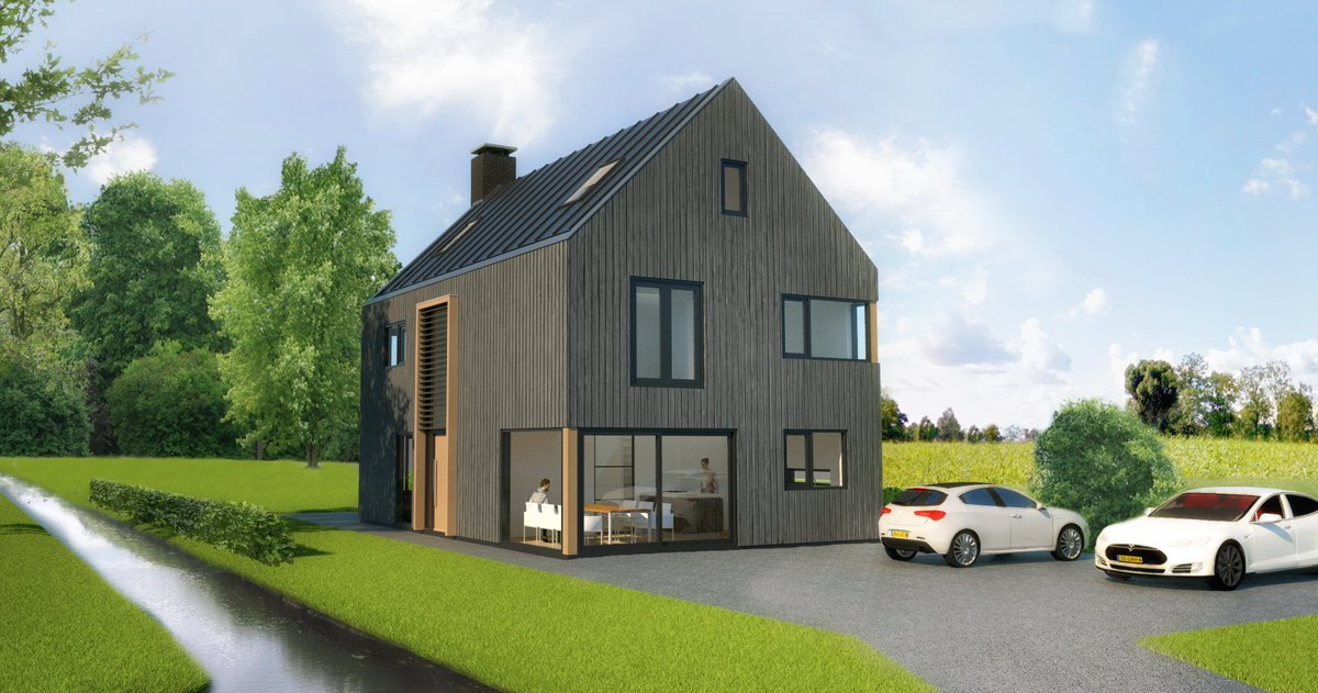 Ontwerp schuurwoning en eigentijds woning op locatie 'De Meander van Souburgh’ in <a href="/GemAlblasserdam/">Gemeente Alblasserdam</a>. Mooie ontwikkeling in opdracht van Welstand Bouw.