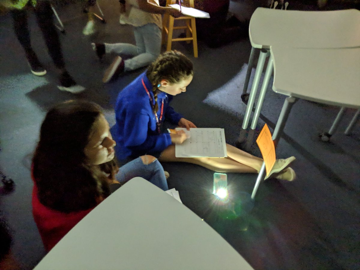 MrsHereid's tweet photo. Flashlight Friday!!!! Solving similar figures in the dark! #staarreview @speltz_teach  #misdproud #FSMScubs #becausecubs https://t.co/MuZmov3vDt
