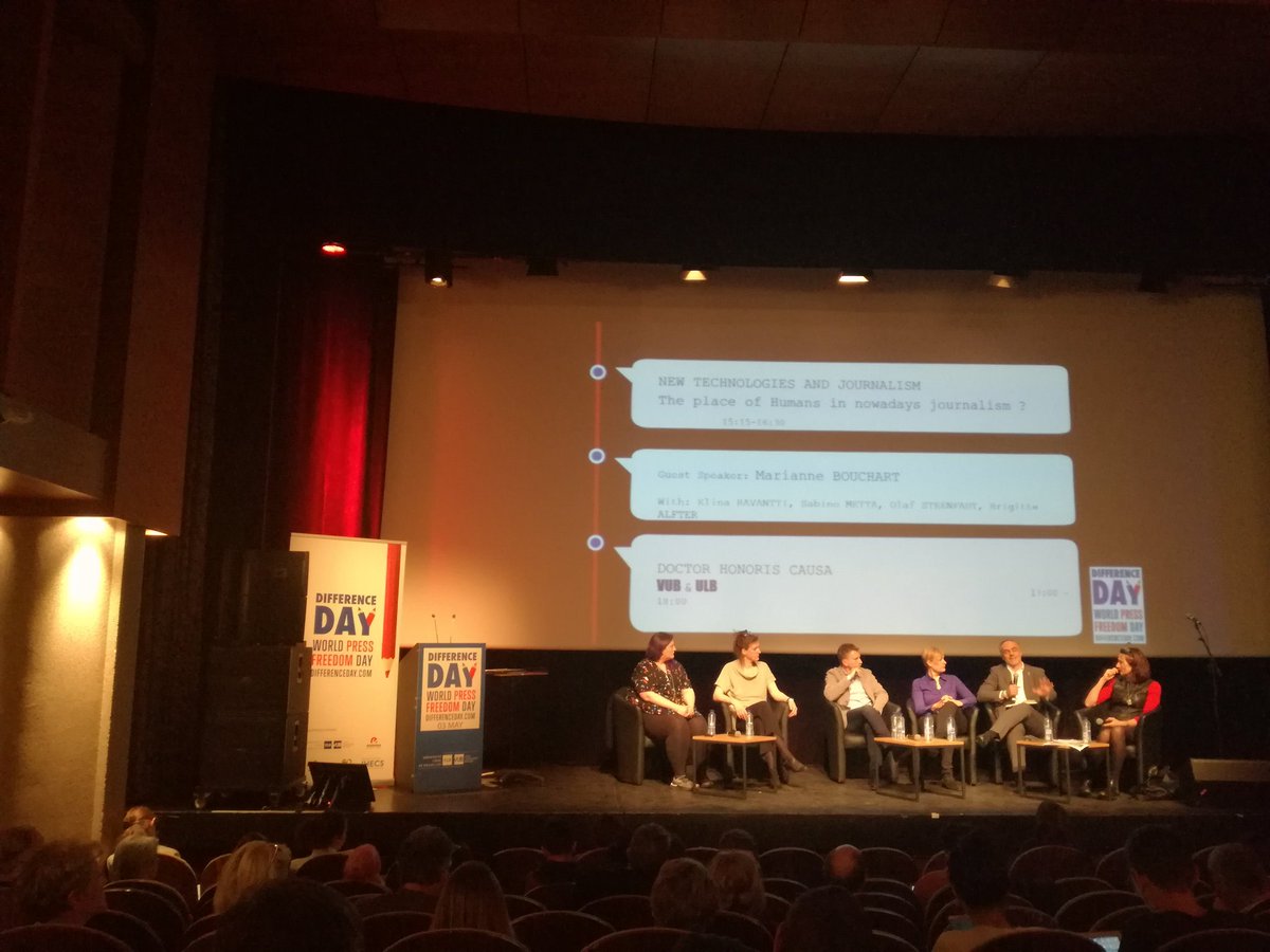 EuropeMediaLab's tweet image. .@OlafSteenfadt (@RSF_Europe):
''Information disorder is a competition issue'' 
'' Who controls the tech and what is the purpose behind?''
#DD19 #PressFreedom #DefendJournalism