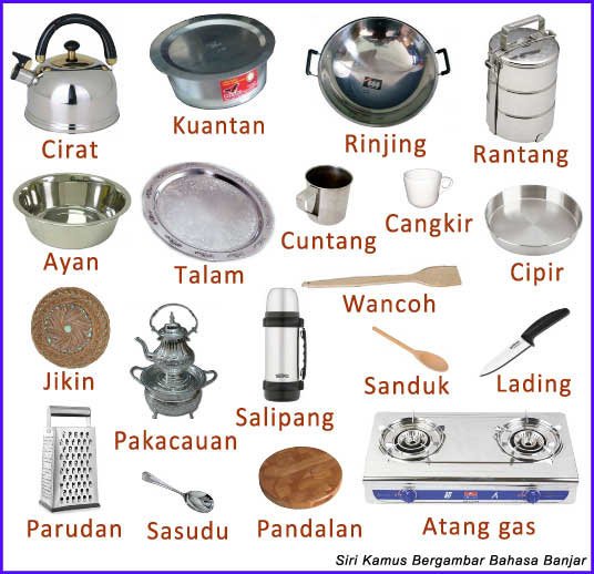 Nama Peralatan Dapur Dalam Bahasa Melayu - malaytng