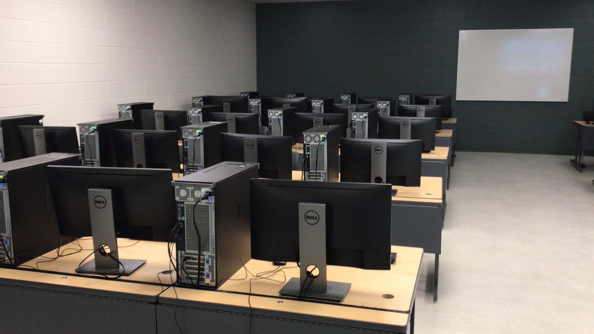 The calm before the storm at the #girlsrockIT event!  Looking forward to those seats being filled with coders!!!