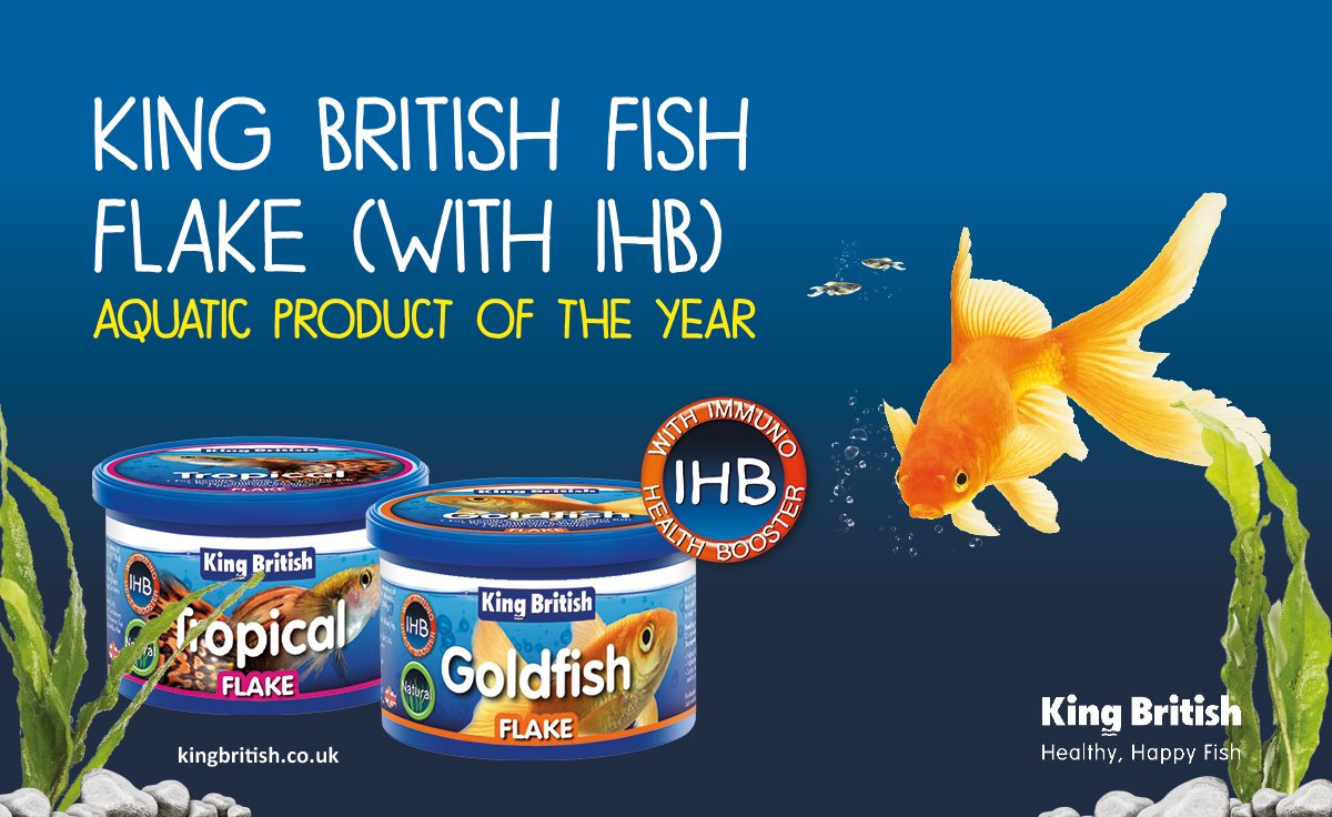 KingBritishUK's tweet photo. Have you voted in the PPM Retailer Recommended Awards 2019 yet? 

If you stock King British Fish Flake (with IHB)  and think it deserves to be the Aquatic Product of the Year 2019, please vote for us. 

Voting closes on 10th May. Thank you!

#ppmrra2019 https://t.co/hZYpbiVKgO https://t.co/IacOSHEPlM