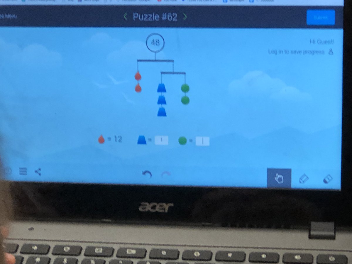 MrsWalpole1's tweet photo. Math game Friday algebra style. @NorthdaleCntrl #solvemoji #knowledgehook #solvememobiles https://t.co/04qWAJABEN