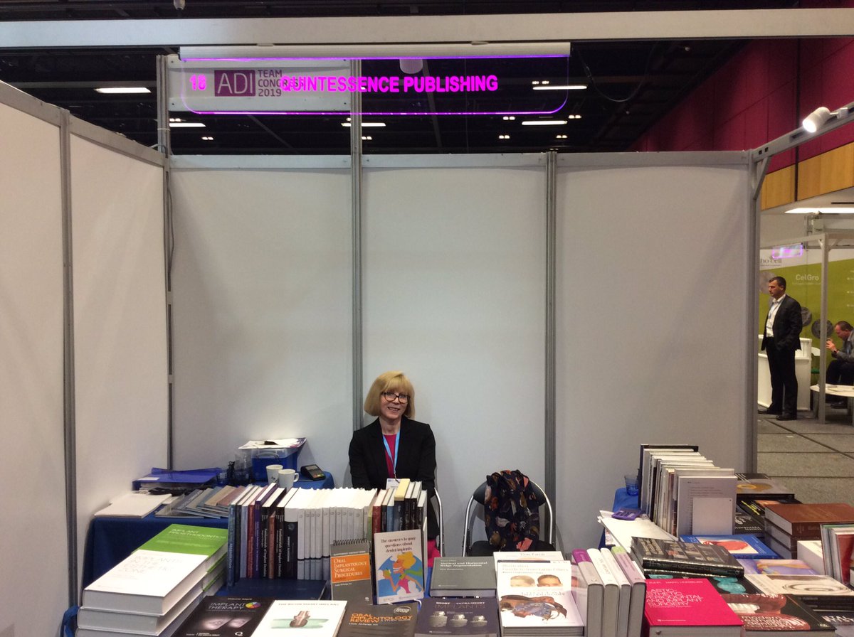 ADI_dental's tweet photo. Come & check out the Exhibition Hall at the ADI Team Congress Edinburgh 2019!
Stand 18: Quintessence Publishing
#CongressComments #dental #dentalcare #ImplantDentistry #implantology #dentalbusiness #Dentist #exhibitions #ADI #dentalhygienist #dentists #dentistry https://t.co/sRrOhrV6NP