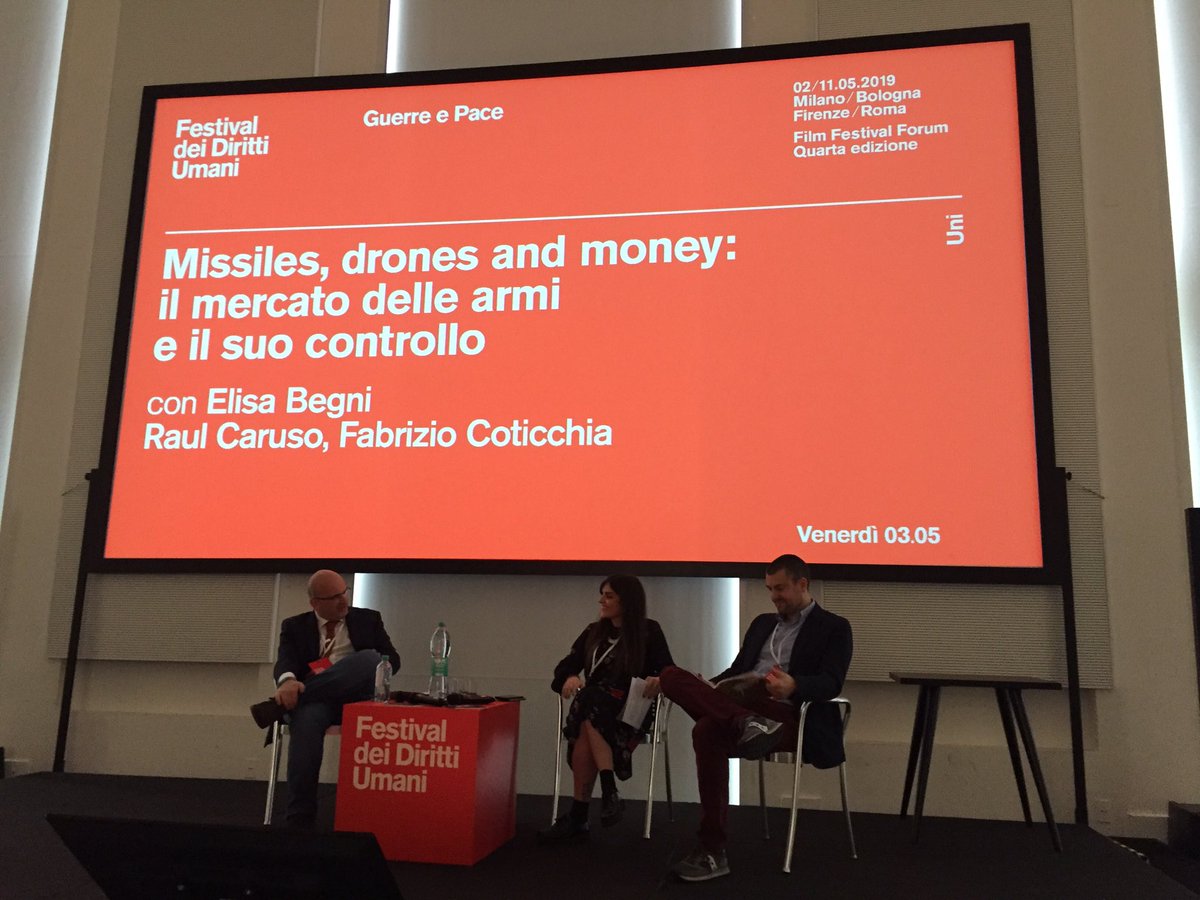 nicla_panciera's tweet photo. missiles, drones and money: il mercato delle armi e il suo controllo sta per iniziare al @FDUmilano con Raul Caruso, Fabrizio Coticchia e con Elisa Begni https://t.co/CIoSCzogCO