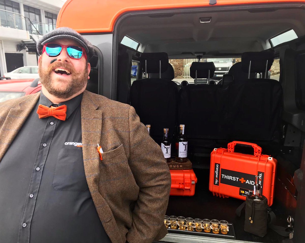 Somewhere on the <a href="/ancienteastIRL/">Ireland's Ancient East</a> coast <a href="/OddieBraddell/">Oddie Braddell</a> is warming up a group of soon-to-be explorers!  #IrishSea #CreatingExperiences #Whiskey