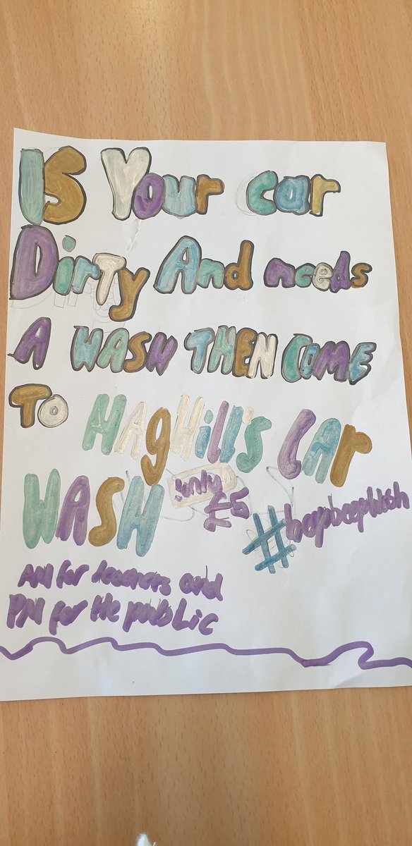 MrsPSmith7's tweet image. P7 will be holding a car wash for one day only on the 17th May 2019 @ Haghill Park playground.  Price of a wash and go service will be £5.  Please show your support and buy a wash ticket for our fundraiser event.  #carwash #haghillteam #fundraiser #cleanandsparkly