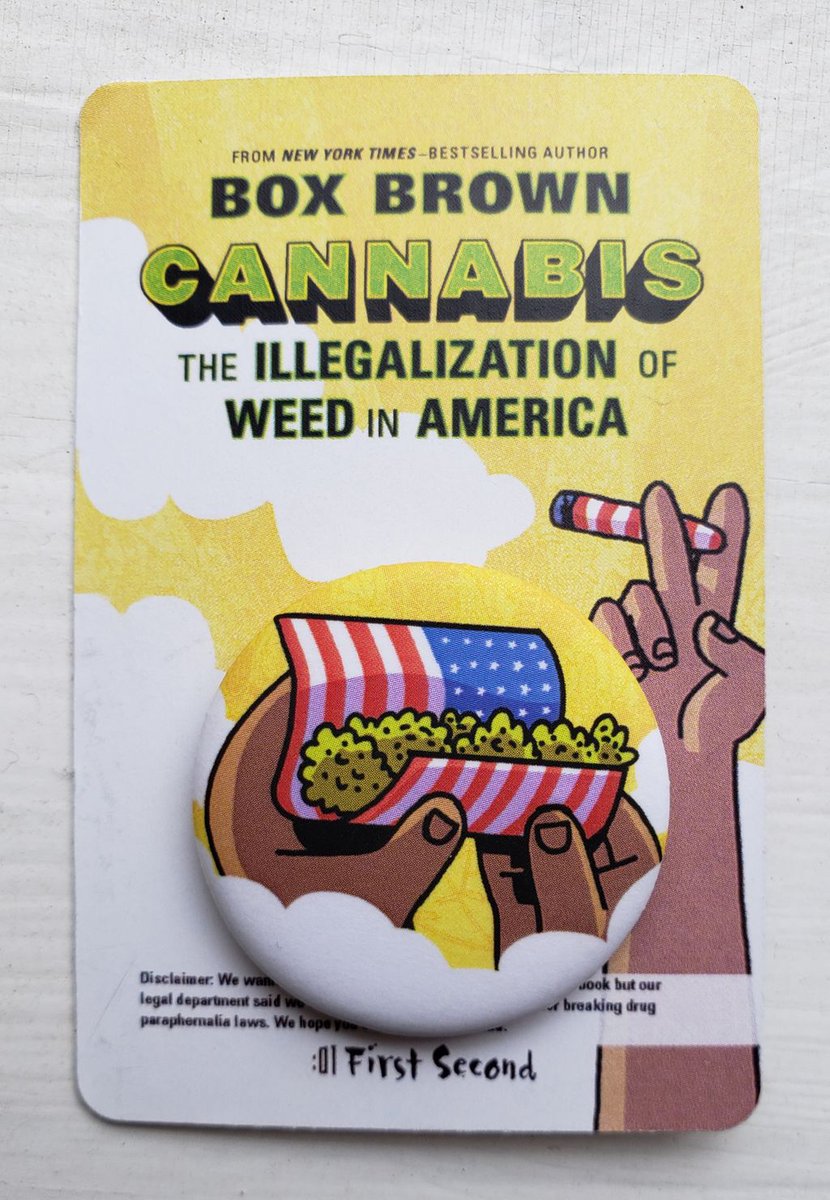 NerdAlertNews's tweet photo. Cool giveaway!💥
Retweet to enter to win this 
@BoxBrown button! (US only)

 Check out my interview about his new book 'Cannabis: The Illegalization of Weed in America'

https://t.co/MMUTSscGUH

@DiNKDenver @GrandmasBeerCO #Cannabis #Weed #Denver https://t.co/QdJlAxv2Me