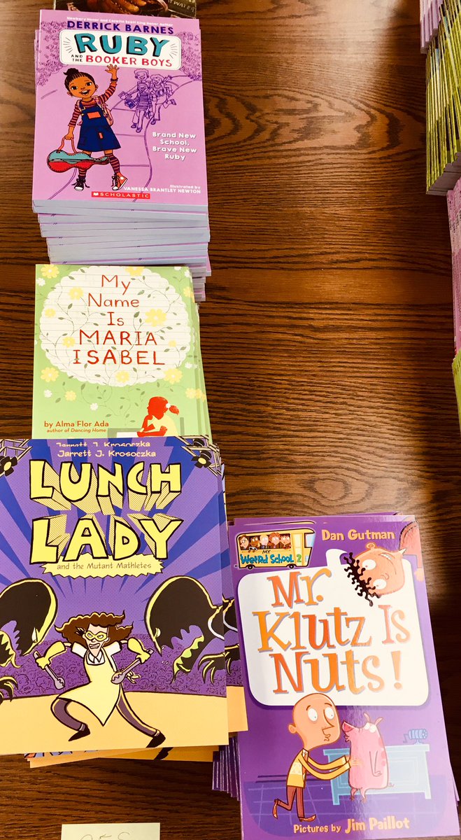 ccpsela's tweet photo. Got books?  Check out the new Book Club titles coming to grade 3 soon! https://t.co/StzONk6811
