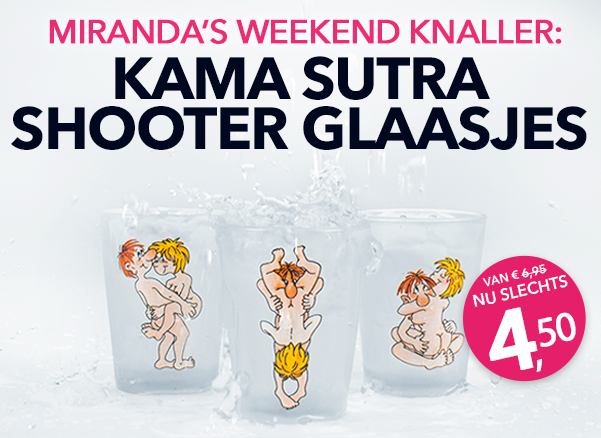 Miranda_NL's tweet photo. Let's Celebrate The #Weekend! 🍸🍹
Met de Kama Sutra Shooter Glaasjes voor slechts €4,50!

De actie is alleen online geldig vanaf nu tot aanstaande zondag 22.00 uur via onderstaande link👇
https://t.co/B0mmPzF9s4 https://t.co/Geou4tmDcO