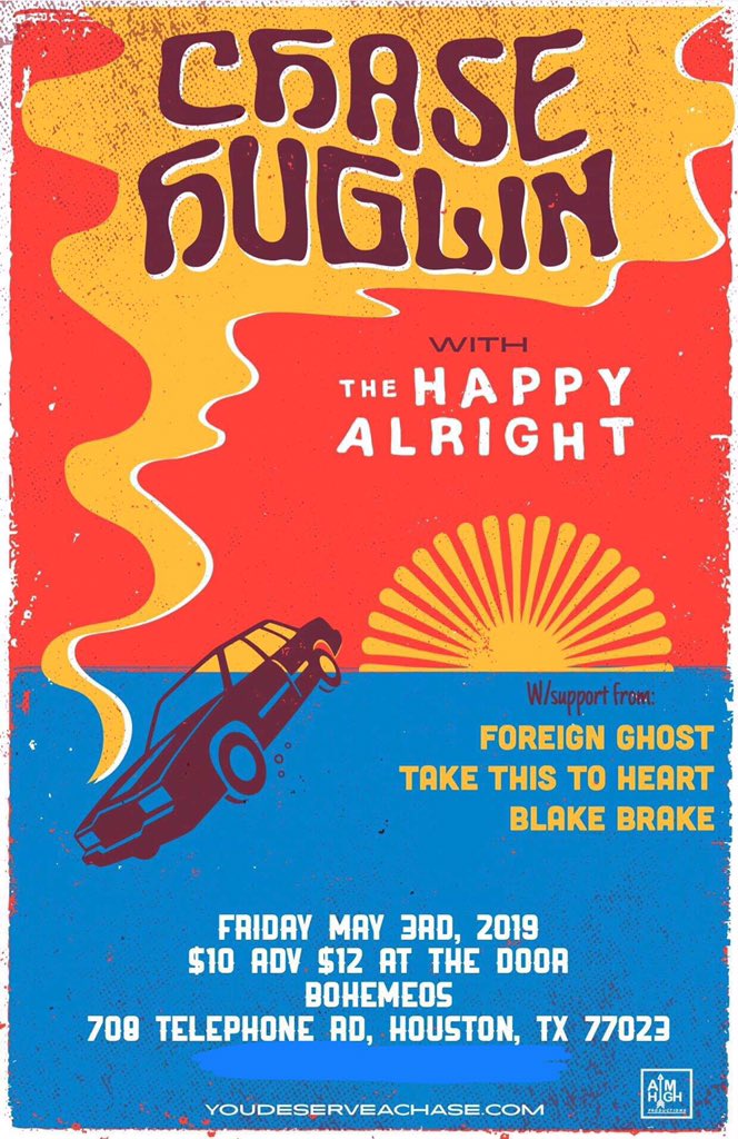 foreign_ghost_'s tweet photo. Show tonight at Bohemeo’s with @Chasehuglin @TheHappyAlright @takeths2hearttx @BrakeBlake come on out and hear some of our new songs! Doors at 6:30, music at 7 ~~~~~ https://t.co/BnKurBZ4Wp