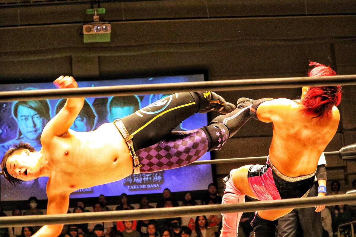 flyingmare610's tweet photo. 2019.5.3
久々に馬場さんを見れた喜び😊
わーいわーい😆🙌🏻🎶
#w1 #w_1 #pw_ace
#馬場拓海
#後楽園ホール https://t.co/HF6gnIajtn