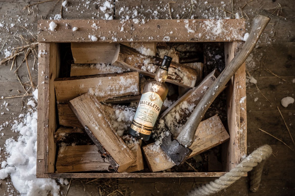 Inspired by the spirit supplied to the 1907 British Antarctic Expedition, our whisky is expertly crafted using a selection of the finest Highland Single Malt Scotch Whiskies; a fitting complement to adventures no matter how big or small. #shackletonwhisky