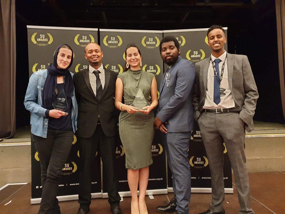 LondonMetMUN's tweet photo. We won two awards on Wednesday night's SU Awards!!! Thank you to all of you for your nominations!! These awards are yours as much as they are ours! Thank you !! https://t.co/o3k6TynshG