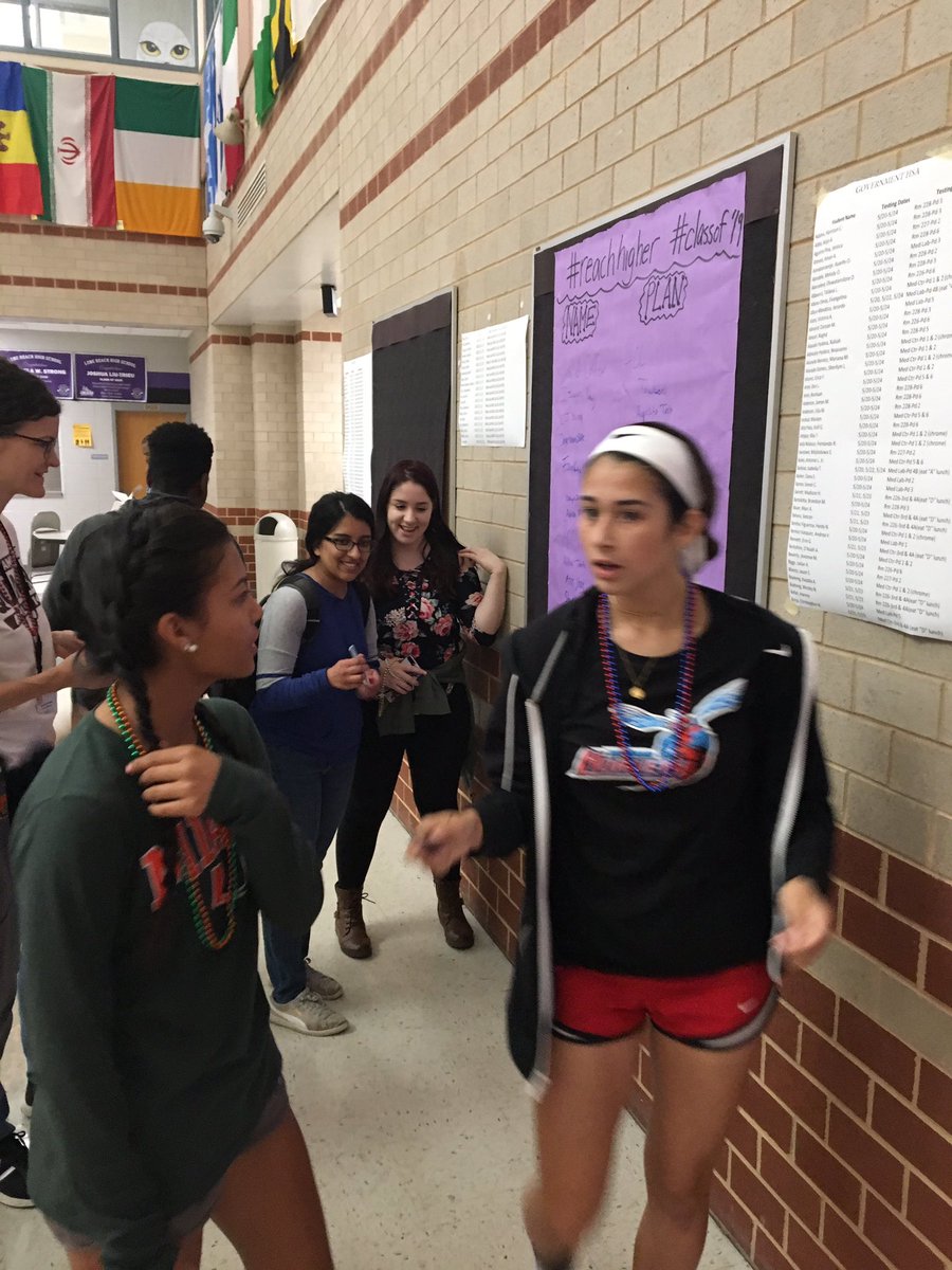 College and Career Signing Day is poppin here at LRHS #bettermakeroom #reachhigher <a href="/hcpss_lrhs/">Long Reach HS</a>