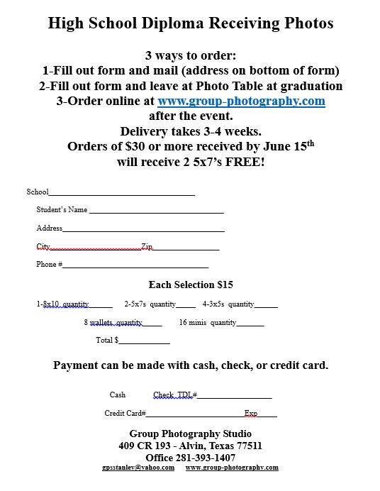 Diploma receiving pictures!