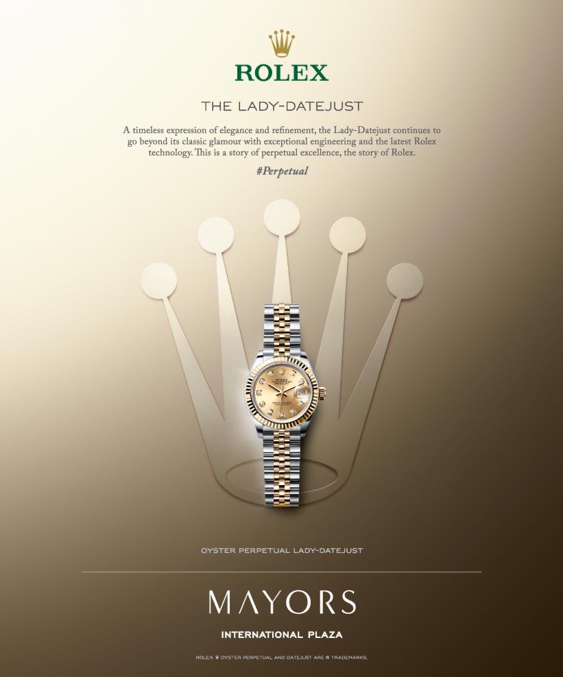 TampaStyle's tweet photo. A timeless expression of elegance and refinement, the Lady-Datejust continues to go beyond its classic glamour with exceptional engineering and the latest Rolex technology. This is a story of perpetual excellence, the Story of Rolex.

@ROLEX #Perpetual https://t.co/8ON4hJPuMf