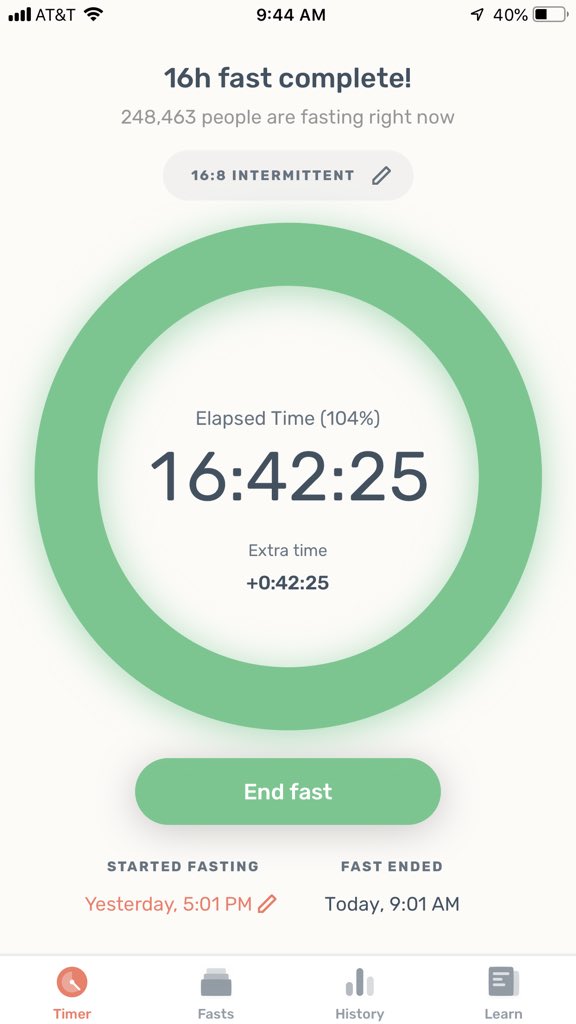 Healthbulldog's tweet photo. @ThePrimalMan Came back strong....fasting....over 16 hours currently.....LETS GO!  Already back on the path...amazing how shitty food makes you sleep/feel like total trash....I guess it was a good reminder....#hashimotos #keto #fight #health https://t.co/1JMcP3ky1z