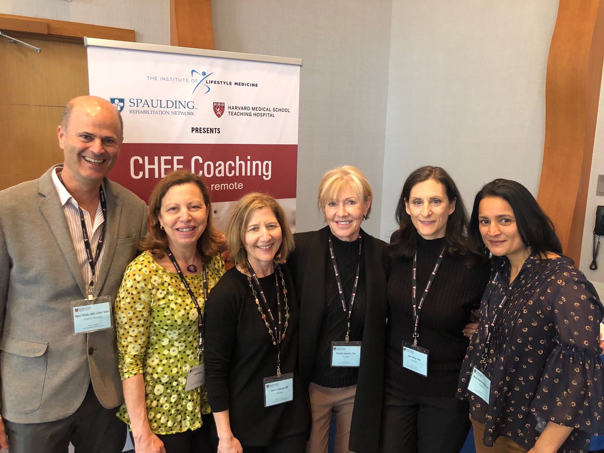 The happy CHEF Coaching team is expanding!  #HarvardLifestyleMedicine @Janine_Gilarde ⁦@RaniPolakMD⁩ ⁦@janebarg⁩