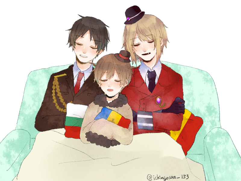 ichingosan_153's tweet photo. 【遅刻組】
#APHワンドロ版深夜創作60分一本勝負 
@Hetalia_1daw
ブルくん＆ルーさん＆モル君で【お昼寝】 https://t.co/isudYCi7JE