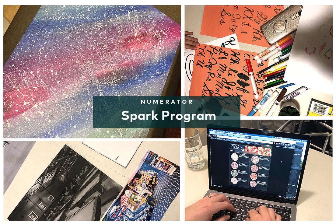 numeratorone's tweet image. Every Thursday our Chicago employees partake in the @SparkProgram, which connects 7th grade students with volunteers based on common interests for workplace-based mentorships. Check out a sneak peek at some of the projects they are working on! #numeratorone
