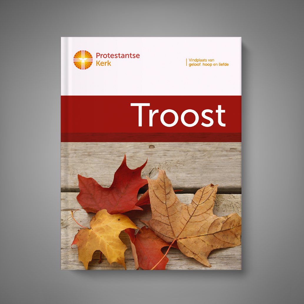 De herdruk van een mooi boek dat we al eerder voor de Protestantse Kerk maakten.
Dit boek reikt teksten van troost aan. Het bevat citaten uit de Bijbel, gebeden, en liedteksten.

@PKNnl 
#vormgeving #creatie #ontwerp #DTP #boeken #troost #bemoediging