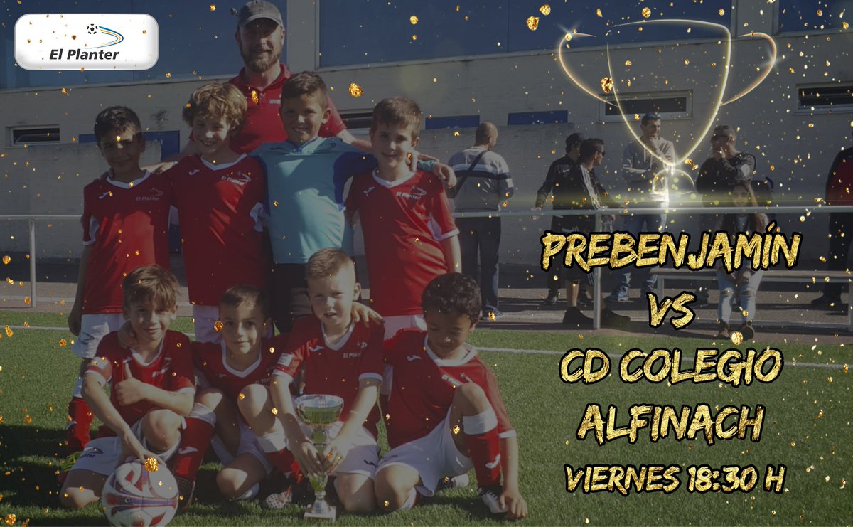CDElPlanter's tweet photo. 🧒⚽ El Prebenjamín de #ElPlanterVCF puede proclamarse esta tarde CAMPEÓN de liga. ¡Mucha suerte a estos pequeños guerreros! ¡Habéis hecho una GRAN TEMPORADA! 🏆🙌

#VolamosJuntos🦇 https://t.co/0VYiR8j987
