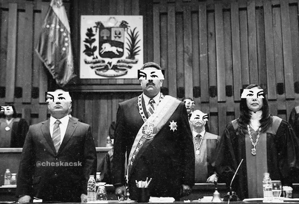 Cheskacsk's tweet photo. Como Diseñadora, tambien tengo un deber, y es colocar los ojos del Chavismo donde realmente lo merecen... https://t.co/YwiphKen4g