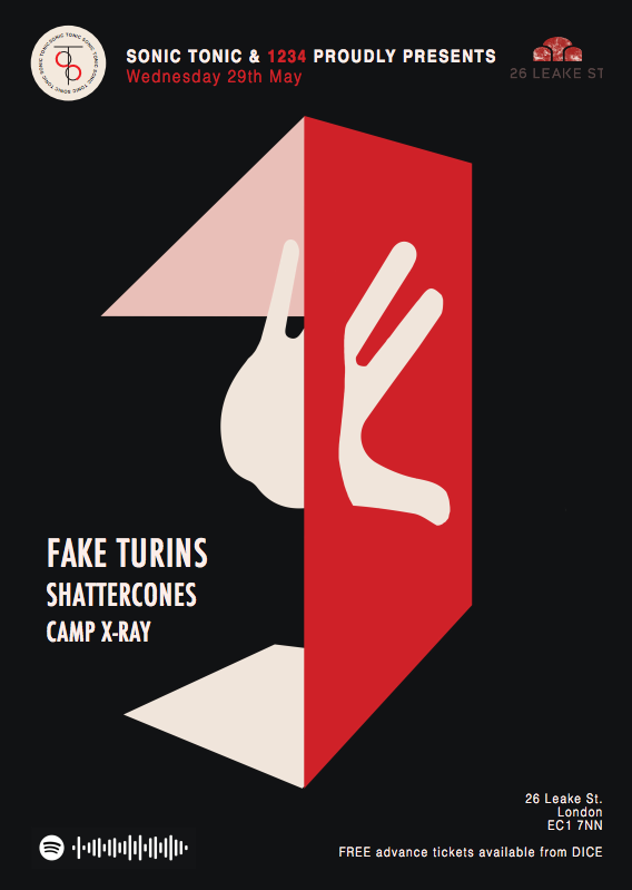 sonictonicpromo's tweet photo. Our next show is @FTurins #Shattercones and @campxsolutions at @26LeakeStreet, 29th May! #freeentry #newmusicfriday
https://t.co/Pzf2zBu0Mi https://t.co/VCHTm8e9jA