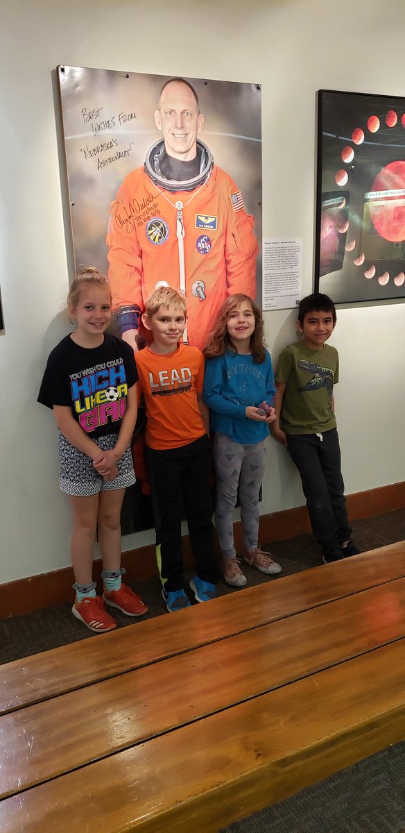 Kelsy_coop's tweet photo. @Astro_Clay the kids were really excited to see your picture at Morrill Hall!! https://t.co/2DHAShsXnK