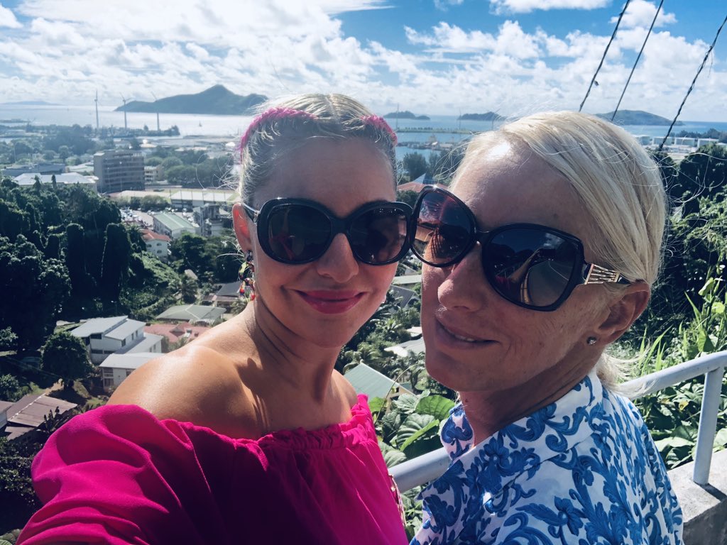 liezelv's tweet photo. Two blonde giraffes exploring the the smallest capital in the world -Victoria, on MahΓ© Island, the capital city of the #Seychelles . You can explore the entire city on foot in less than a day.
.
.
.
#Blondesabroad #SeeSeychelles
#LoveSeychelles #SeychellesIslands #travel https://t.co/1ozfLuieqW