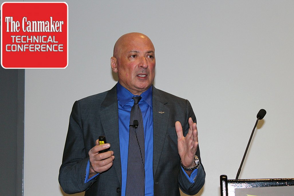 Cannex_Fillex's tweet photo. Presenting now at The Canmaker Technical Conference is Amir Novini, President – CEO, Applied Vision– to find out more about automated colour control on decorated cans, visit them on booth 813.
#cannex #metalpackaging #canmakers #colourcontrol #inspection https://t.co/NGslGCy0Hq